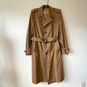 Aquascutum London Tan Trench Coat